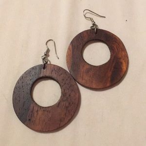 Real Wood Earrings